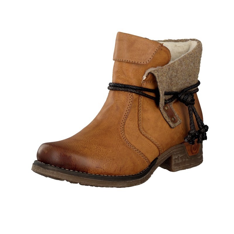 Botas Rieker 79693-24 Para Mulher - Marrom